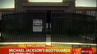 Michael Jackson Bodyguards on GMA Part 1