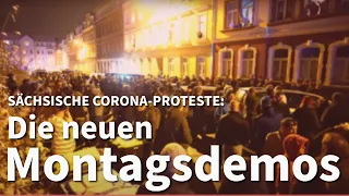 Corona: Proteste in Sachsen nehmen Fahrt auf | Film-Report aus Freiberg