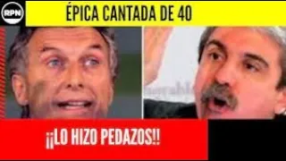 Aníbal Fernández MODO DIOS se volvió completamente LOCO y fulmino las fake news de Cambiemos