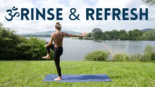 20 Minute Rinse + Renew Yoga Practice | Full Body Stretch