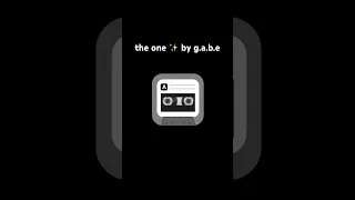 The one by G.A.B.E snippet #song #singing #lovesong #singyourheartout #oringinalsong