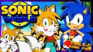 Sonica and Tailsko Play Sonic World (FT Tails) Female Sonic Verse