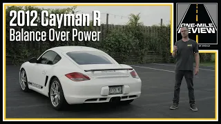 2012 Porsche Cayman R focuses on handling over horsepower | One-Mile Review