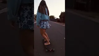 Longboard in Cape Town #girl #longboard #capetown #beautiful