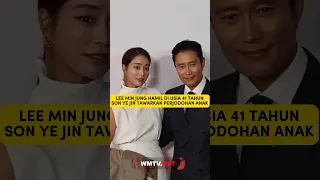 Lee min jung hamil di usia 41 tahun son ye jin beri komentar