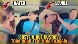 AÇÃO E REAÇÃO: Mulher Faz LIVE Brigando com MARIDO e o PIOR ACONTECE!