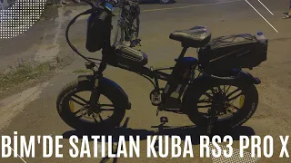 BİM'DE SATILAN KUBA ( RKS ) RS3 PRO X ELEKTRİKLİ BİSİKLET