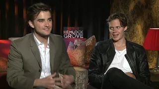 Bill Skarsgård & Landon Liboiron on "Hemlock Grove"