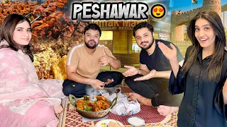 PEHLI BAR PESHAWAR PHOUNCH GAYE 😍 | Petrol Pump Py Destination Dinner 😂