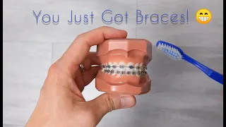 How to care for your new braces and your teeth!