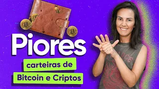 3 carteiras de bitcoin e criptos que a gente NÃO indica! Você está usando uma delas? 👀