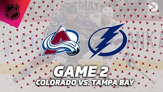 Kooste: 2. finaali Colorado Avalanche vs. Tampa Bay Lightning | 19.6.2022