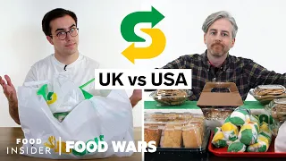 US vs UK Subway | Food Wars