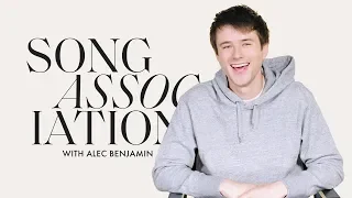 Alec Benjamin Sings Bazzi, Justin Bieber, and "Jesus In LA" in a Game of Song Association | ELLE