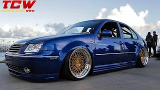 VW Bora MK4 GLI Bagged on Art In Motion Rims Tuning Project by Geovanni