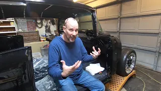 Adjustment for glove box door on 1955 Chevrolet car and other stuff