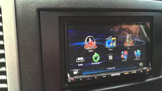 Mercedes Sprinter Van 2015 Kenwood DNN9150DAB Car Audio Centre Install