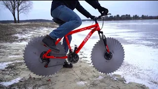 Epic Cycling on Ice New video 2021