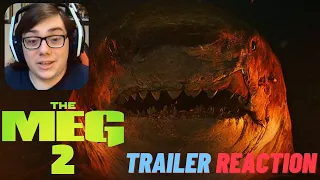 THE MEG 2: THE TRENCH Trailer REACTION!! (Jason Statham shark movie)