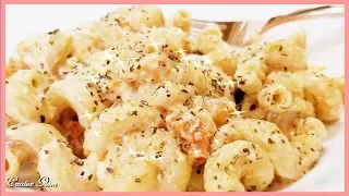 Cook With Me || Shrimp & Cavatappi Pasta In A Creamy Mozzarella Sauce