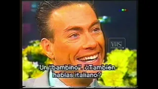 Entrevista a Jean Claude Van Damme - Hola Susana - Canal 9 Bahia Blanca - Octubre 1995