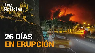 VOLCÁN de LA PALMA: La COLADA de LAVA se DESBORDA en el CONO principal  | RTVE Noticias