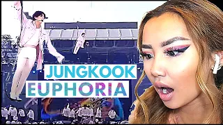 HE CAN FLY! 😱 BTS JUNGKOOK 'EUPHORIA' LIVE OSAKA | REACTION/REVIEW