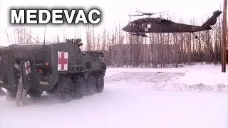 Arctic live MEDEVAC Training with UH-60 Black Hawk