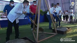 Groundbreaking Ceremony of the Philippine Sports Training Center 6/17/2022