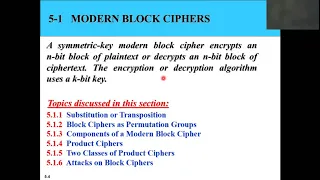 How Substitution and Permutation Works in Modern Block Ciphers? Lecture # 2