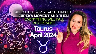TAURUS April 2024. Once in 84 years OPPORTUNITY for U! Uranus conjunct Jupiter Can Unlock Your LUCK!