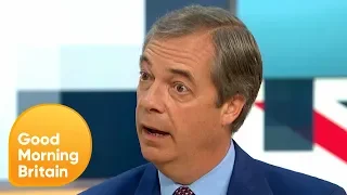 Nigel Farage Makes a Return to the Brexit Campaign | Good Morning Britain