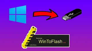 How to create a bootable Windows USB (NoviCorp WinToFlash)