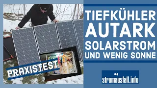 Autarke Tiefkühlung mit Solar bei Stromausfall | IceCube Plug-in Festivals