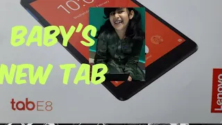 Lenovo tab E8 Unboxing | link in discription