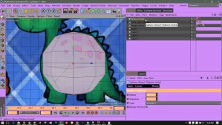 "Build a Dino" Character in Cinema 4D - Dinosaur Model Tutorial - 08