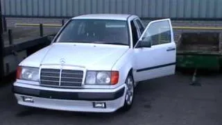 Mercedes 300E Without Exhaust