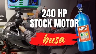 Hayabusa gets Nitrous Installed and a Dyno Tune