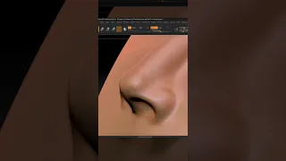 How to make a 3D nose | 3d nose create in zbrush