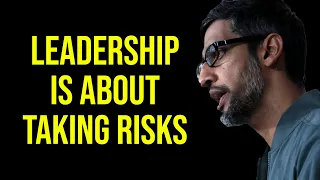 Leadership is about taking risks | Sundar Pichai | Motivational | Goal Quest