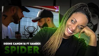 Didine Canon 16 ft Sam Dex - Spider Reaction 🇩🇿🇬🇧😮‍💨