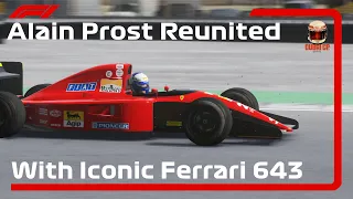 Assetto Corsa Mod - Alain Prost with his Ferrari 643 at Dubai Autodrome