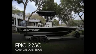 [SOLD] Used 2014 Epic 22SC in Canyon Lake, Texas