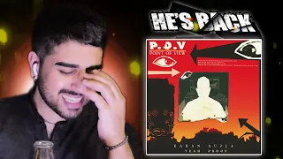 P.O.V (Point Of View) Official Audio | KARAN AUJLA | YEAH PROOF | Reaction