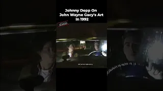 Johnny Depp Owned John Wayne Gacy Art But It Freaked Him Out & He Gave It Away 92' Interview #shorts