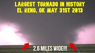 LARGEST TORNADO IN HISTORY - May 31st 2013 El Reno, OK Tornado (Throwback Chase)