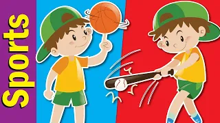 Sports and Exercise Vocabulary in English | Fun Kids English