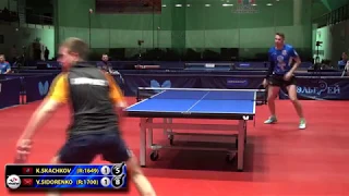 СКАЧКОВ - СИДОРЕНКО #RUSSIAN #Team #Championships #tabletennis #настольныйтеннис