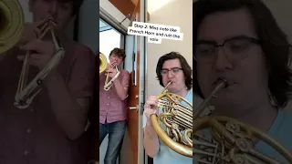 Pranking a French Horn Player