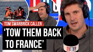 Agitated LBC callers debate the migrant crisis